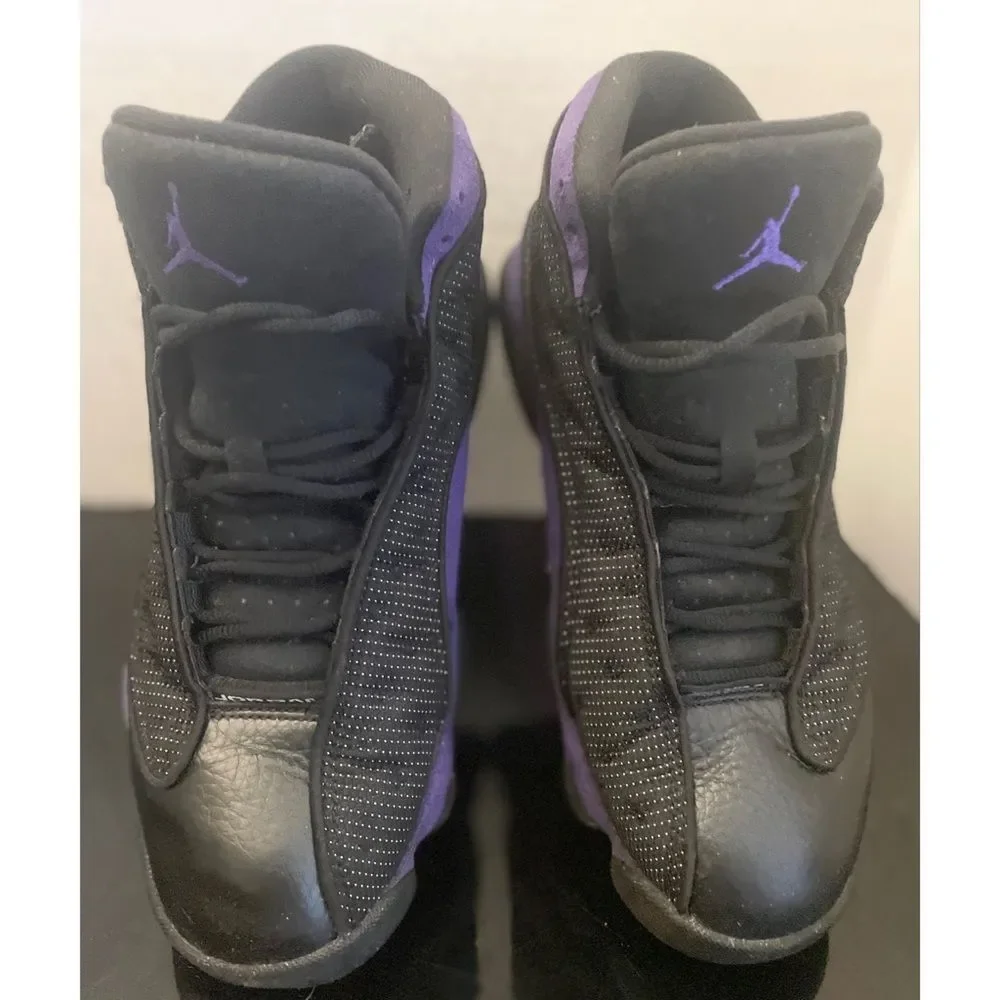 Nike Air Jordan 13 Retro Court Purple Black Mens DJ5982-015 Size 8 - Picture 2 of 10